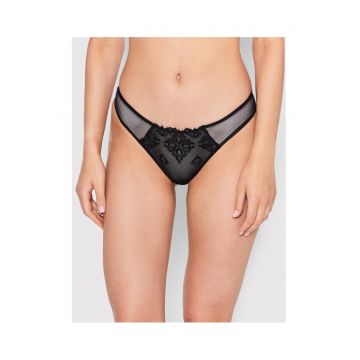 Chiloti dama -  301194248 - Poliamida - Negru - Negru
