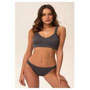 Chiloti de tip figi Folic  Gri inchis Chiloti de tip figi Folic  Gri inchis