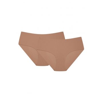 Chiloti figi dama - set de 2 perechi bej Perona Chiloti figi dama - set de 2 perechi bej Perona