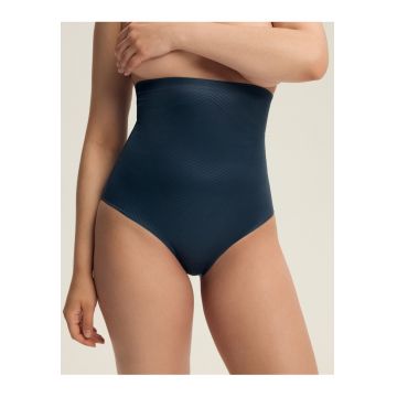 Chiloti modelatori dama cu talie inalta - Albastru - Shapy Chiloti modelatori dama cu talie inalta - Albastru - Shapy