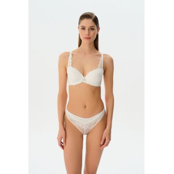Chiloti tanga cu insertii de dantela Chiloti tanga cu insertii de dantela
