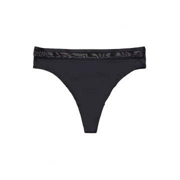 Chiloti tanga Nubia  Bumbac - Negru Chiloti tanga Nubia  Bumbac - Negru