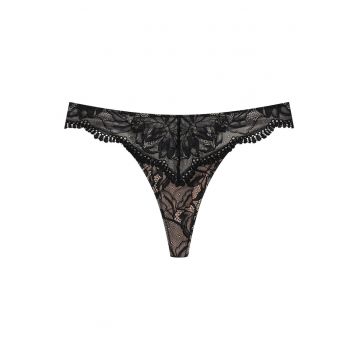 Chiloti tanga Outline -  Dantela - Negru Chiloti tanga Outline -  Dantela - Negru