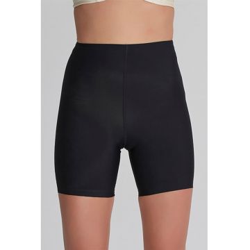 Colanti scurti fara cusaturi cu model uni si efect modelator Colanti scurti fara cusaturi cu model uni si efect modelator