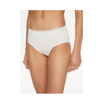 Lenjerie intima dama -  10225011 - bumbac - doua perechi - alb -