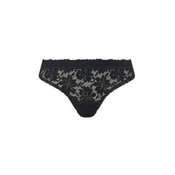 Lenjerie intima dama -  poliamida/elastan/bumbac - negru