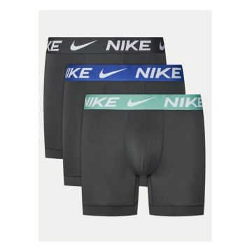 Set 3 boxeri barbati -  303952716 - Poliester reciclat - Gri Set 3 boxeri barbati -  303952716 - Poliester reciclat - Gri