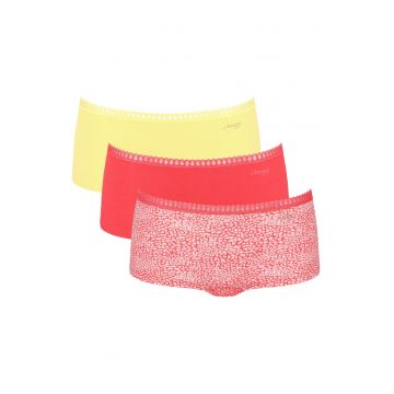 Set 3 boxeri dama  10219652 - Bumbac/Elastan - Multicolor