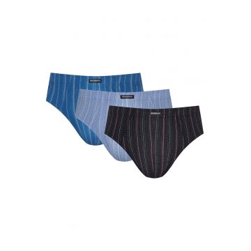 Set 3 perechi chiloti barbati CLASSIC -  Bumbac - Multicolor Set 3 perechi chiloti barbati CLASSIC -  Bumbac - Multicolor