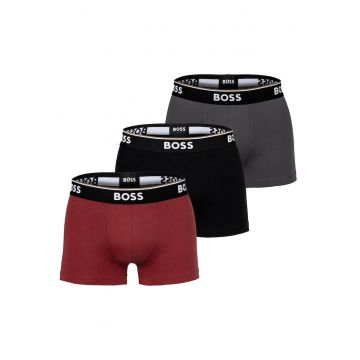 Set de boxeri cu logo Power - 3 perechi Set de boxeri cu logo Power - 3 perechi