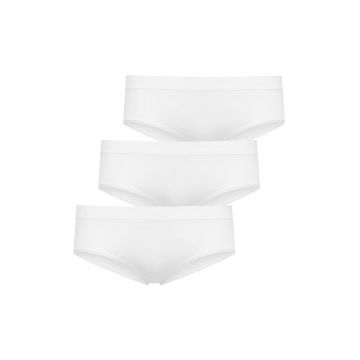Set de chiloti hipster cu talie joasa - 3 perechi