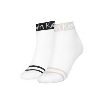 Set de sosete scurte cu logo - 2 perechi