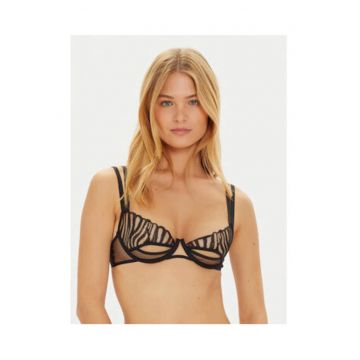 Sutien sexy -  TE AMO 726 ZEBRA - poliamida - negru -