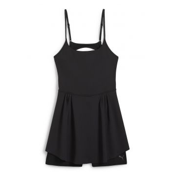 Rochie cambrata cu pantaloni integrati - pentru fitness