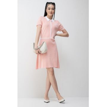 Rochie cu fenta cu fermoar pentru fitness