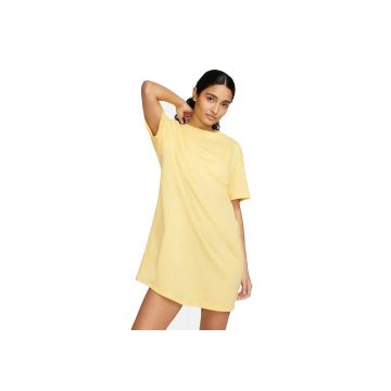 Rochie  W NSW ESSNTL SS DRESS TSHRT - DV7882-795 - Femei - Auriu
