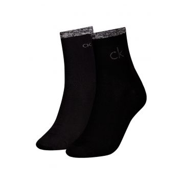 Set de sosete scurte cu logo - 2 perechi