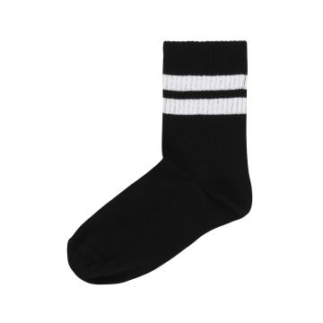 Sosete din amestec de bumbac cu dungi