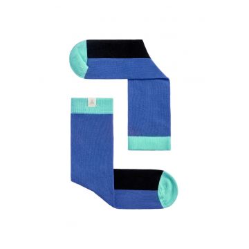 Sosete unisex colorblock