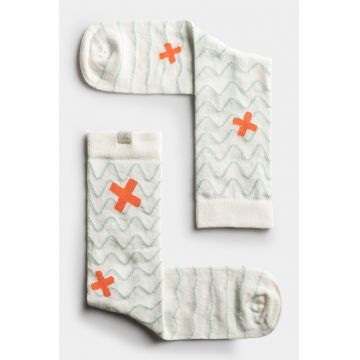 Sosete unisex din amestec de bumbac cu model