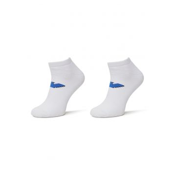 Set 2 perechi sosete scurte barbati barbati  EM000538 AF12299 - Textil - 0 EU - Alb
