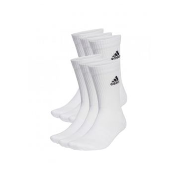 Set 6 perechi sosete  Cushioned Crew - alb -