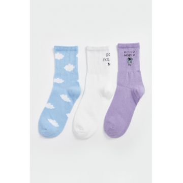 Set de sosete cu model - 3 perechi