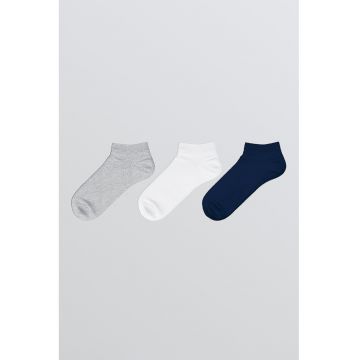 Set de sosete din amestec de bumbac pana la glezna - 3 perechi