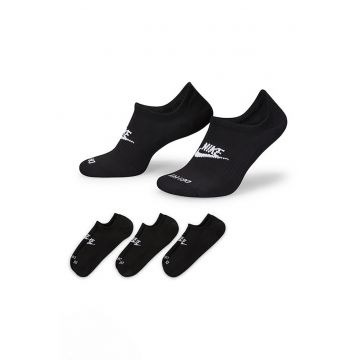 Set de sosete foarte scurte unisex cu tehnologie Dri-Fit Everyday Plus Cushioned - 3 perechi