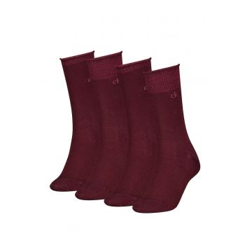 Set de sosete lungi cu aspect stralucitor - 4 perechi