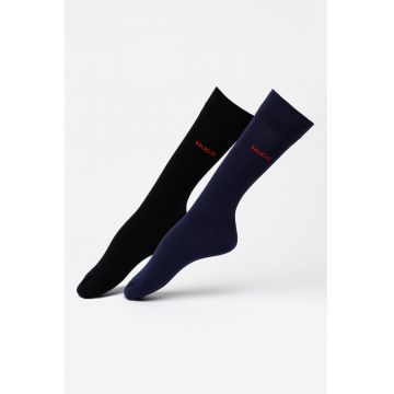 Set de sosete lungi cu logo - 2 perechi