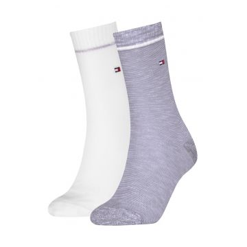 Set de sosete lungi cu logo - 2 perechi