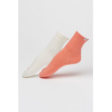 Set de sosete lungi cu logo - 2 perechi