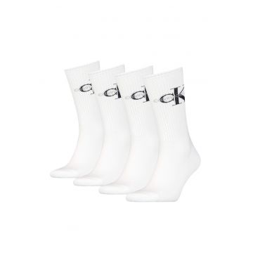 Set de sosete lungi cu logo - 4 perechi