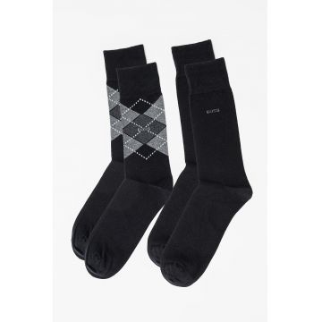 Set de sosete lungi cu model - 2 perechi