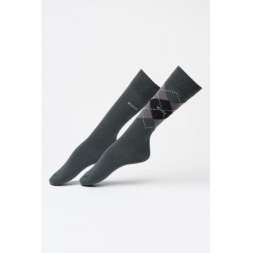 Set de sosete lungi cu model - 2 perechi