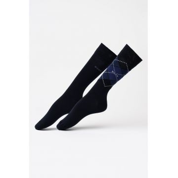 Set de sosete lungi cu model - 2 perechi