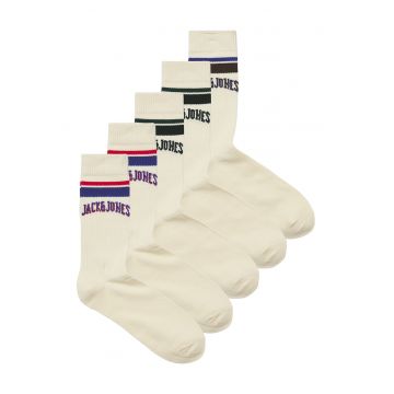 Set de sosete lungi din amestec de bumbac - 5 perechi