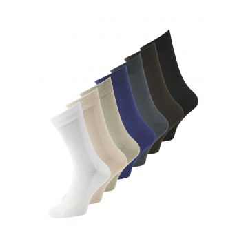 Set de sosete lungi din amestec de bumbac - 7 perechi