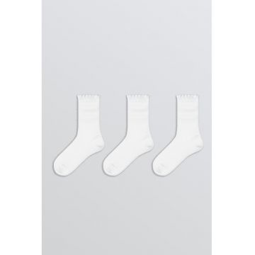 Set de sosete lungi uni - 3 perechi