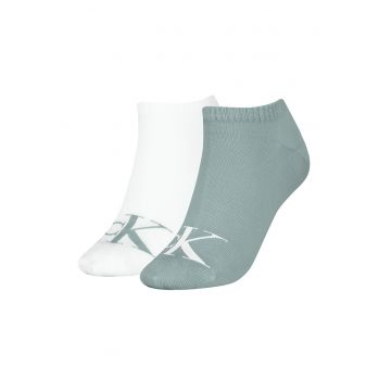 Set de sosete pana la glezna cu logo - 2 perechi