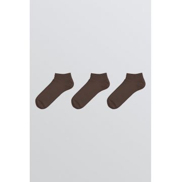 Set de sosete pana la glezna din amestec de bumbac - 5 perechi