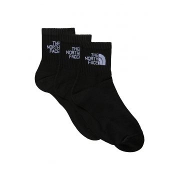 Set de sosete scurte cu imprimeu lofo pentru drumetii Multi Sport - 3 perechi