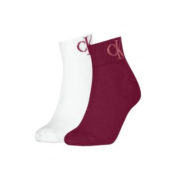 Set de sosete scurte cu logo - 2 perechi