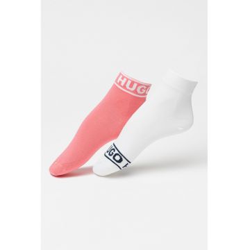 Set de sosete scurte cu logo - 2 perechi