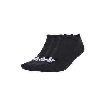 Set de sosete unisez pana la glezna cu logo - 3 perechi