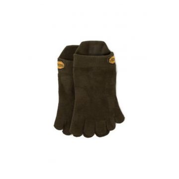 Sosete cu degete unisex  Athletic No Show - material sintetic - verde -