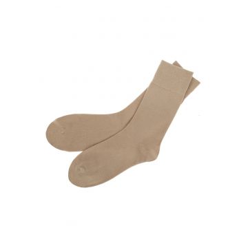 Sosete dama -  Bumbac/Poliester/Elastan - Bej