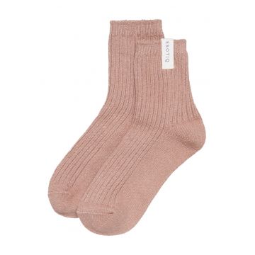 Sosete dama  lungi - maro - poliester - set 1 pereche -