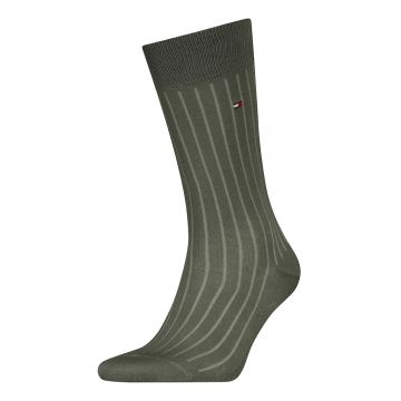 Sosete din lana si amestec de matase cu detalii logo